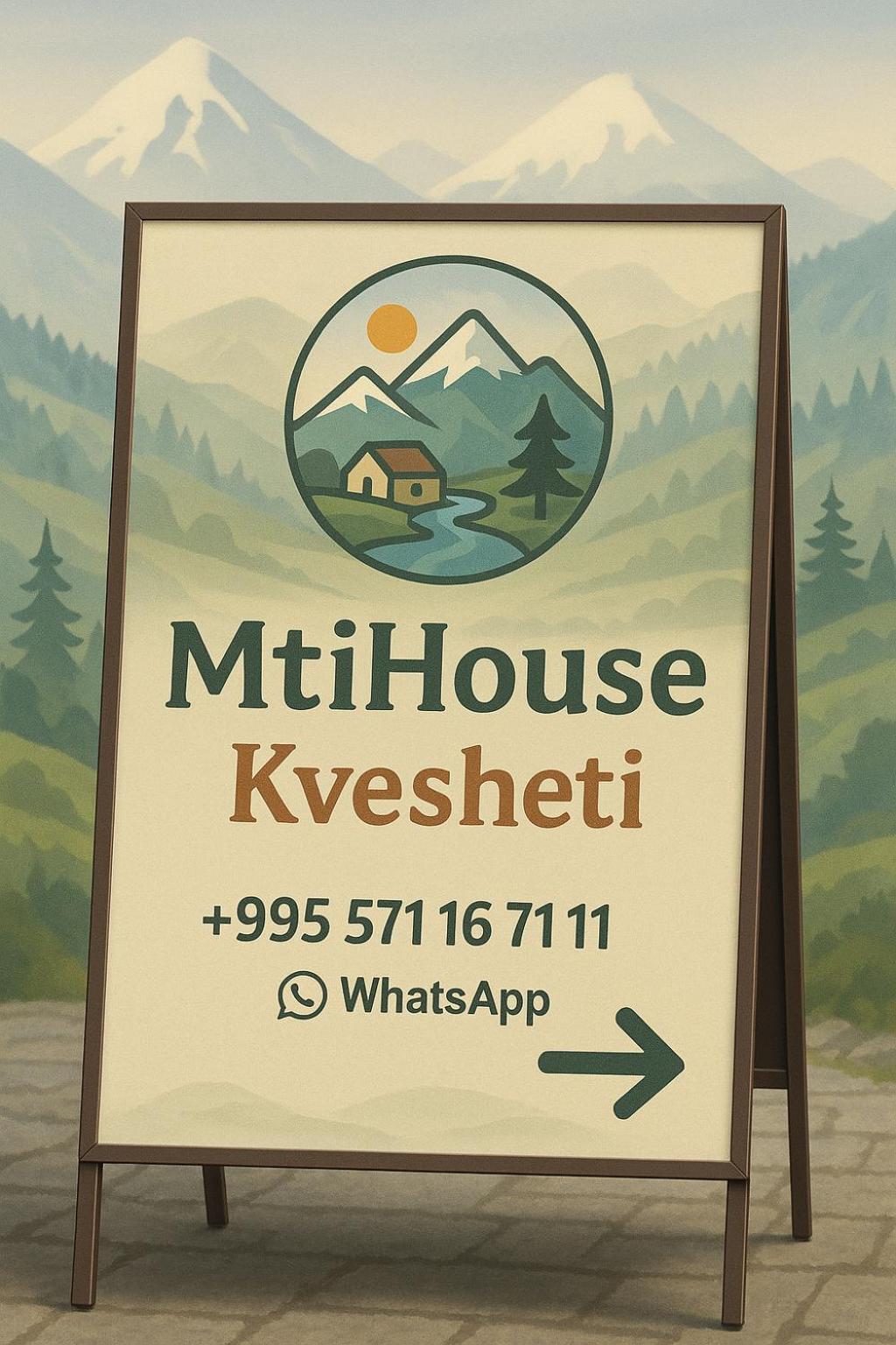 Mti House Hotel Kvesheti Exterior photo